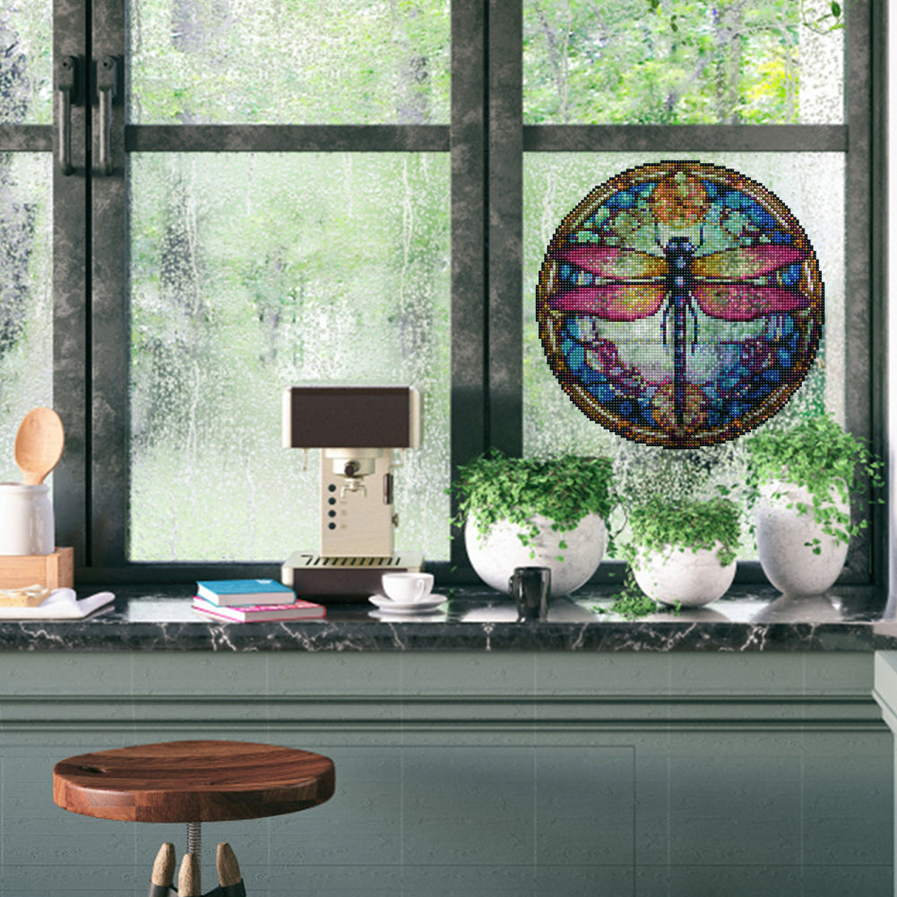 DIY Child Stickers Toy Stained Glass Handmade Children Sticker Toy Gift for Kids