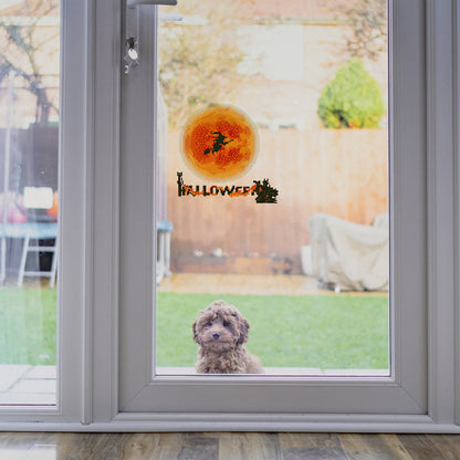 DIY Child Stickers Toy Creative Diamond Stickers Halloween Element Gift for Kids