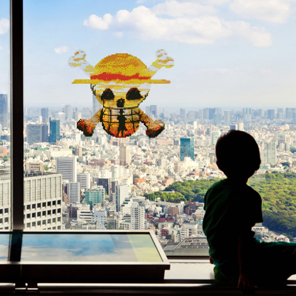 DIY Child Stickers Toy Creative Diamond Stickers Halloween Element Gift for Kids