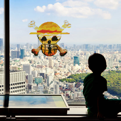 DIY Child Stickers Toy Creative Diamond Stickers Halloween Element Gift for Kids