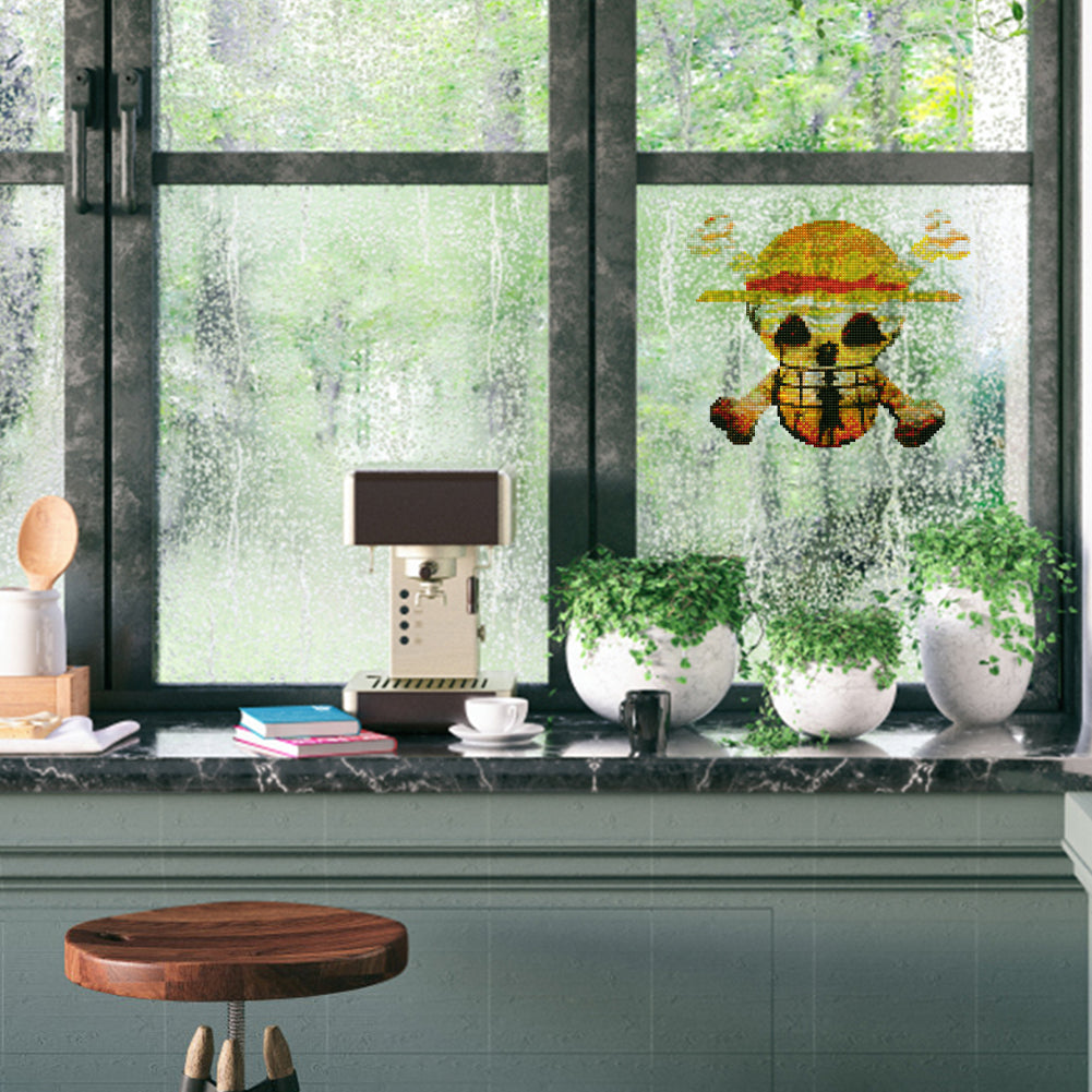 DIY Child Stickers Toy Creative Diamond Stickers Halloween Element Gift for Kids