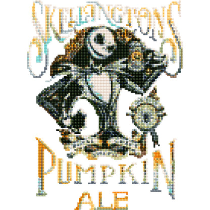 DIY Child Stickers Toy Creative Diamond Stickers Halloween Element Gift for Kids