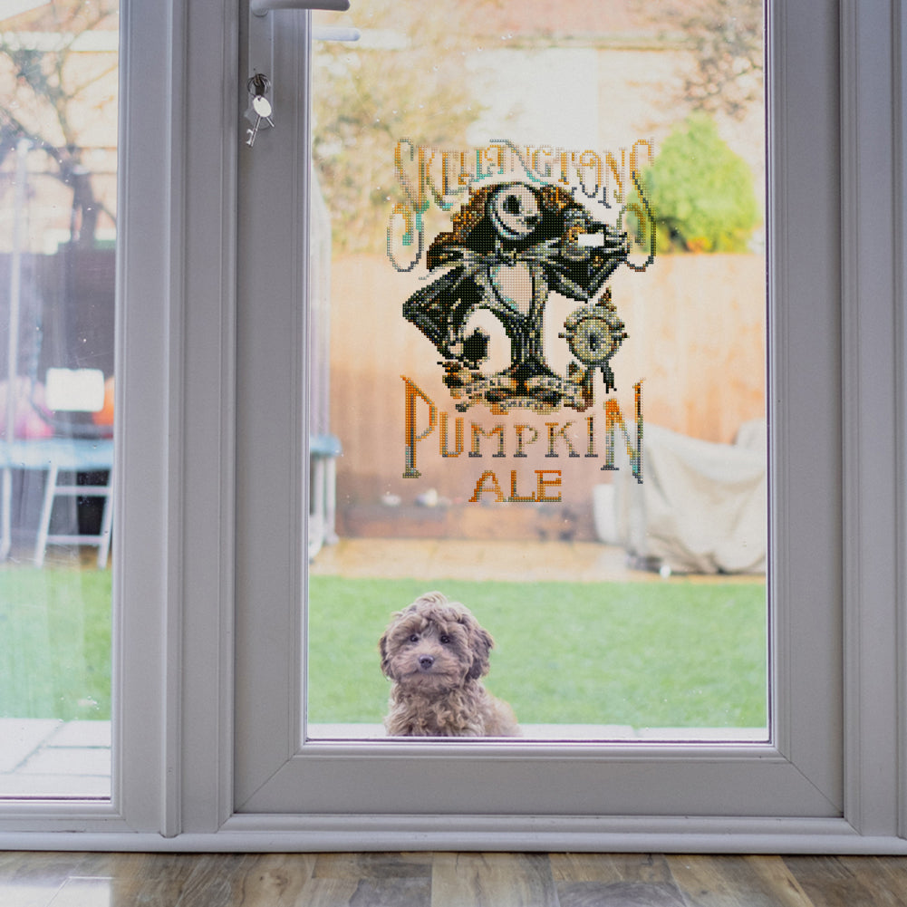 DIY Child Stickers Toy Creative Diamond Stickers Halloween Element Gift for Kids