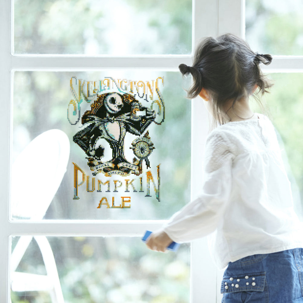 DIY Child Stickers Toy Creative Diamond Stickers Halloween Element Gift for Kids