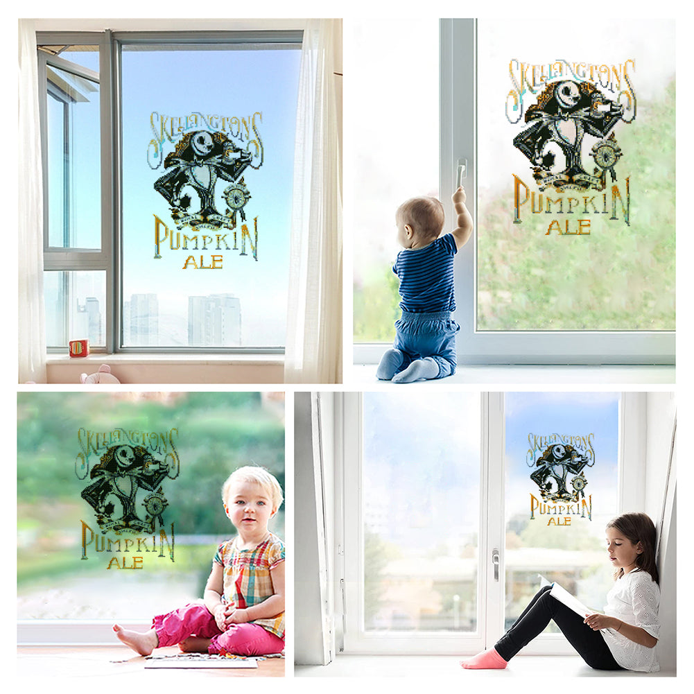 DIY Child Stickers Toy Creative Diamond Stickers Halloween Element Gift for Kids