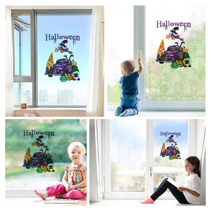DIY Child Stickers Toy Creative Diamond Stickers Halloween Element Gift for Kids