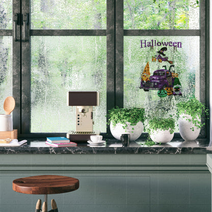 DIY Child Stickers Toy Creative Diamond Stickers Halloween Element Gift for Kids