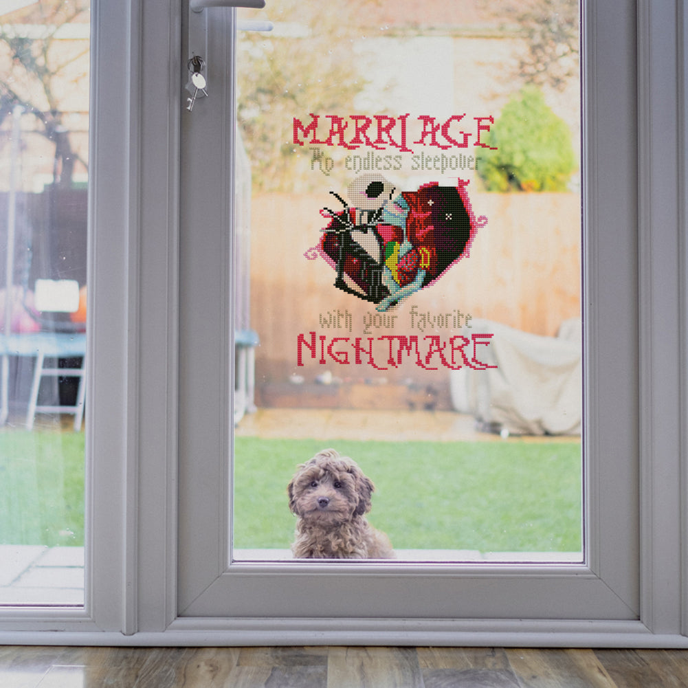 DIY Child Stickers Toy Creative Diamond Stickers Halloween Element Gift for Kids