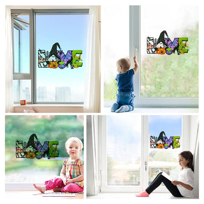 DIY Child Stickers Toy Creative Diamond Stickers Halloween Element Gift for Kids