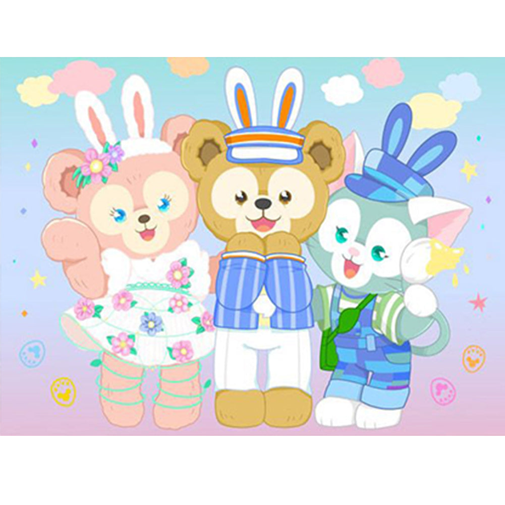 Stella And Lena Belle - Full Round Drill Diamond Painting 40*30CM