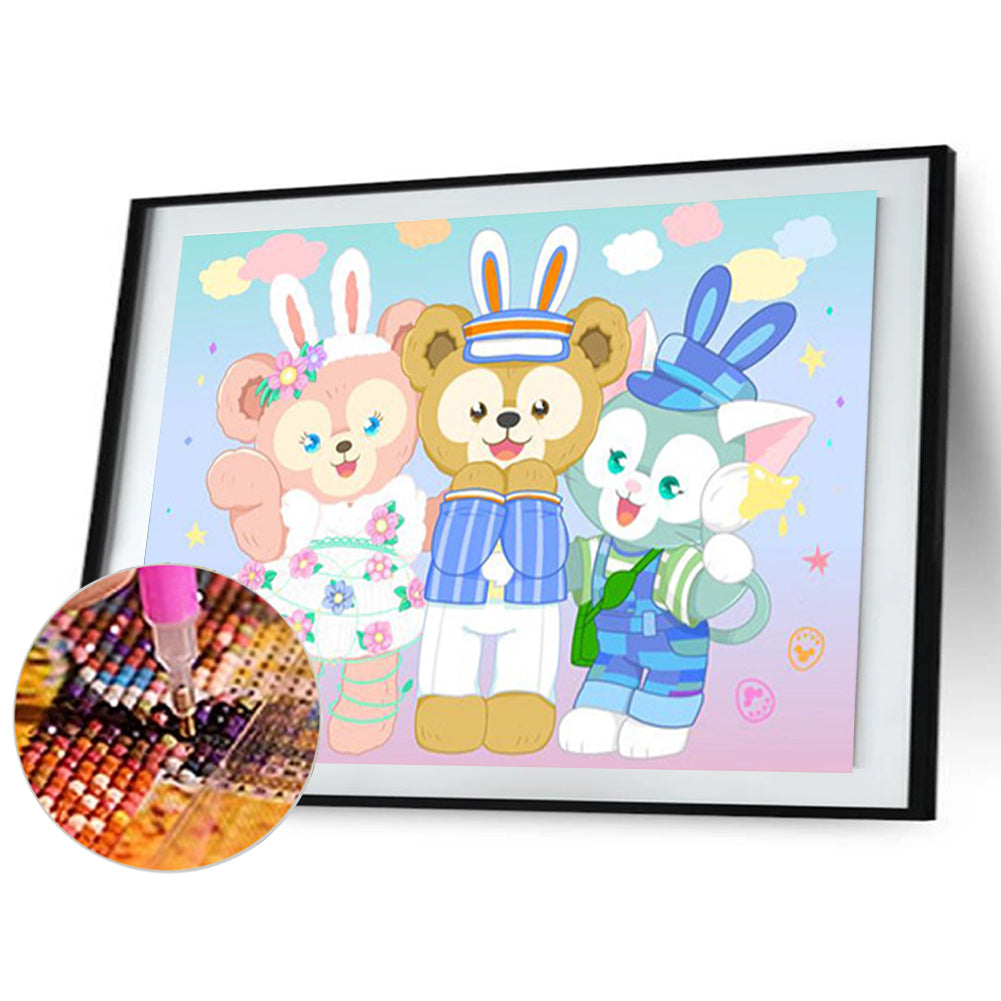 Stella And Lena Belle - Full Round Drill Diamond Painting 40*30CM