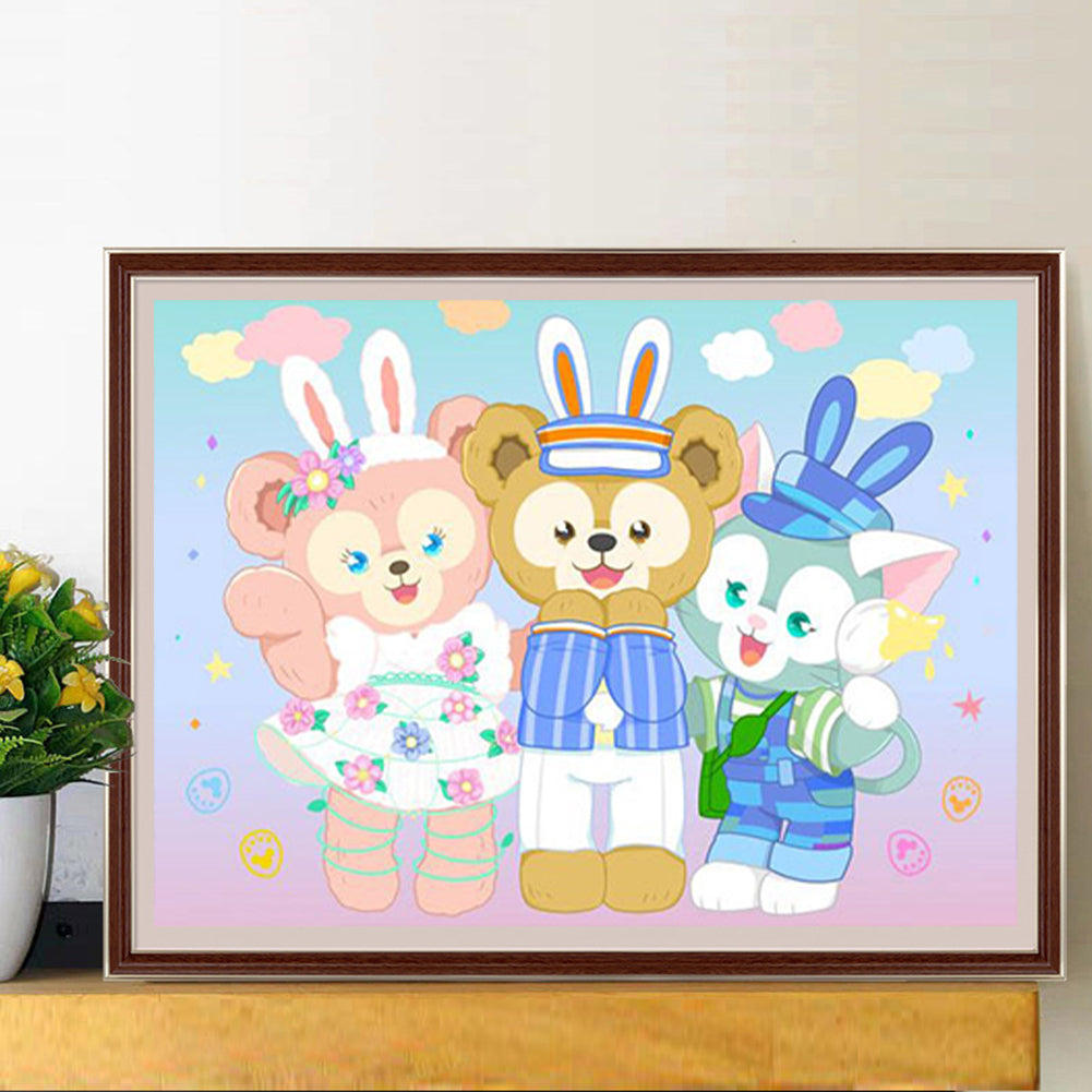 Stella And Lena Belle - Full Round Drill Diamond Painting 40*30CM