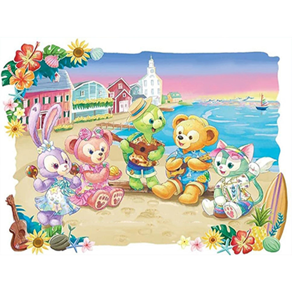 Stella And Lena Belle - Full Round Drill Diamond Painting 40*30CM