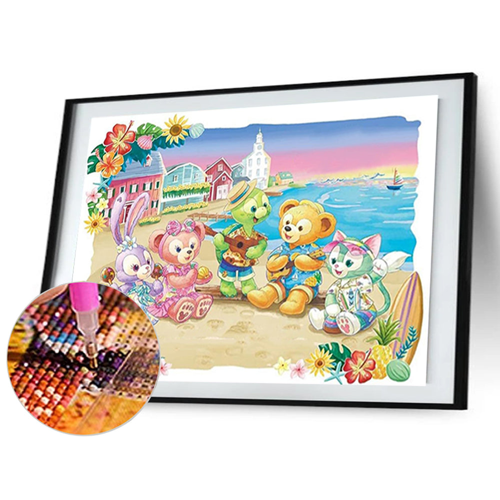 Stella And Lena Belle - Full Round Drill Diamond Painting 40*30CM