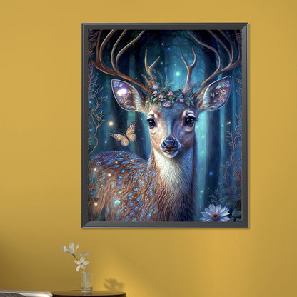 Forest Fawn - AB Round Drill Diamond Painting 40*50CM