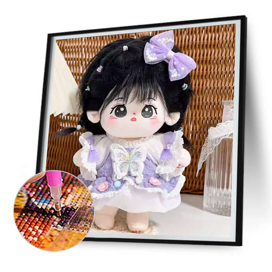 Cotton Doll - Full Round Drill Diamond Painting 30*30CM