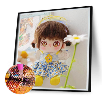 Cotton Doll - Full Round Drill Diamond Painting 30*30CM