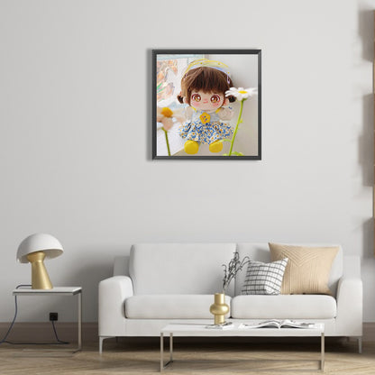 Cotton Doll - Full Round Drill Diamond Painting 30*30CM