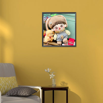 Cotton Doll - Full Round Drill Diamond Painting 30*30CM