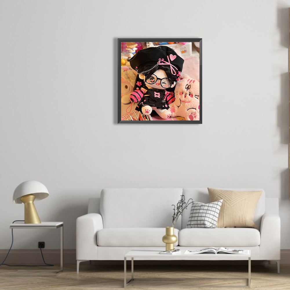 Cotton Doll - Full Round Drill Diamond Painting 30*30CM