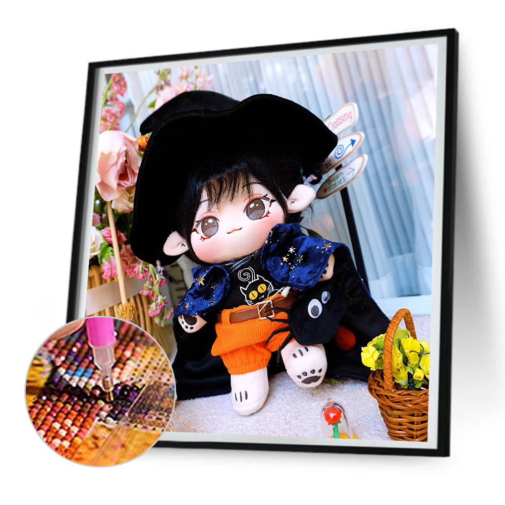 Cotton Doll - Full Round Drill Diamond Painting 30*30CM