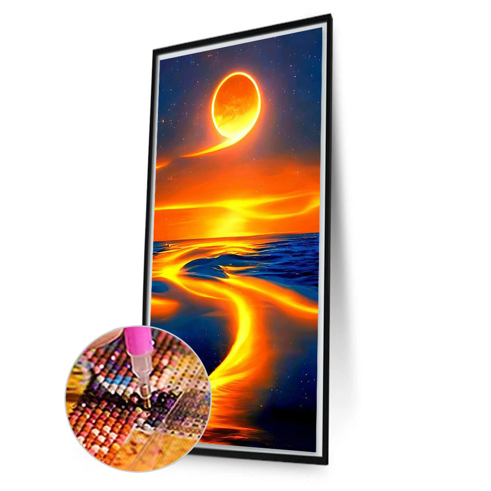 Sunset - AB Round Drill Diamond Painting 40*70CM