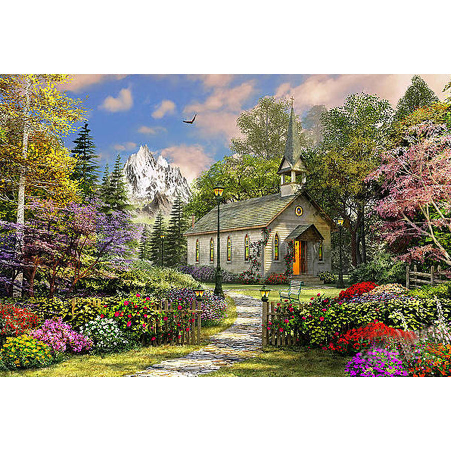 House - Full Round Drill Diamond Painting 40*50CM
