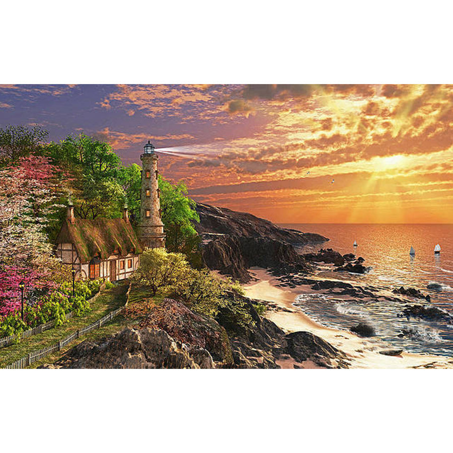 House - Full Round Drill Diamond Painting 40*50CM