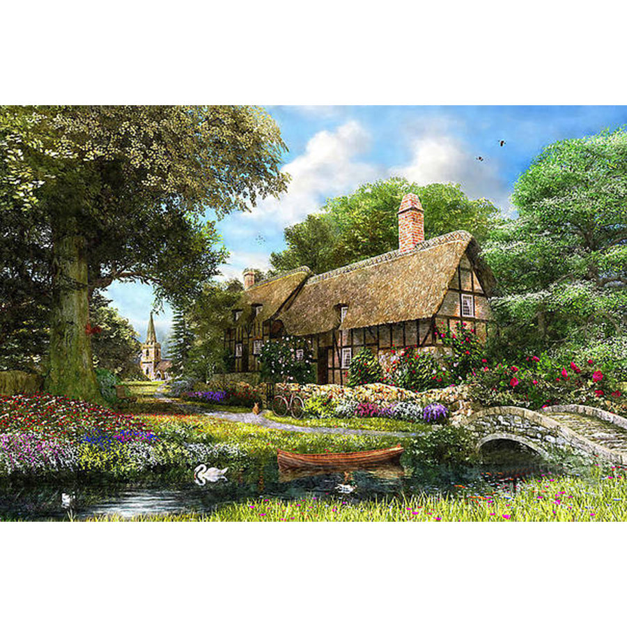 House - Full Round Drill Diamond Painting 40*50CM