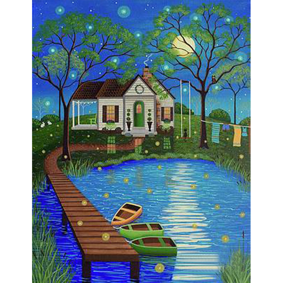 Enchanted Cottage - Full Round 30*40CM