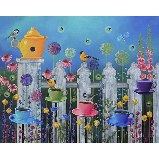 Garden Tea Party - Full Round 50*40CM