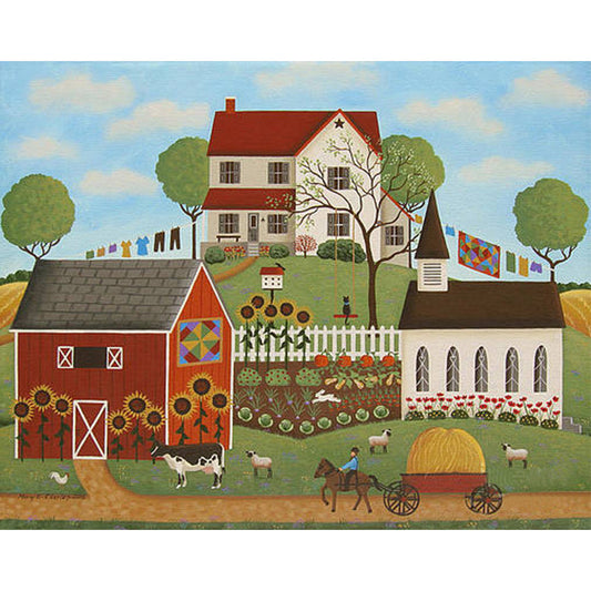 Life in the Country - Full Round 50*40CM