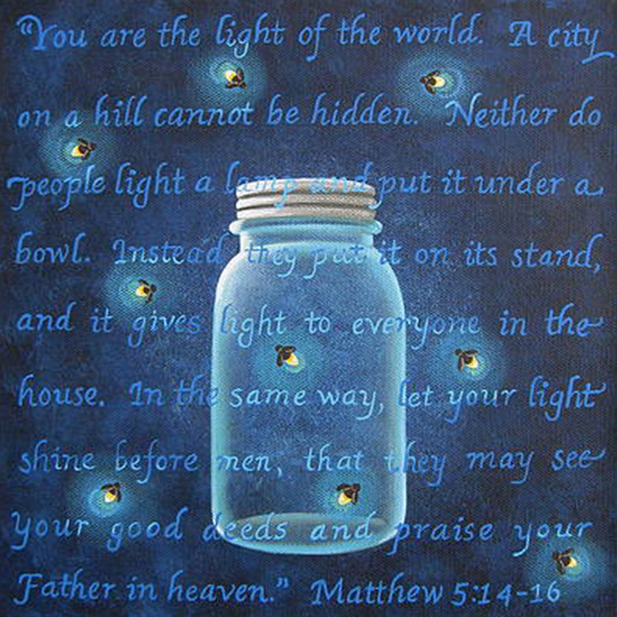 Light of the World Fireflies - Full Round 30*30CM