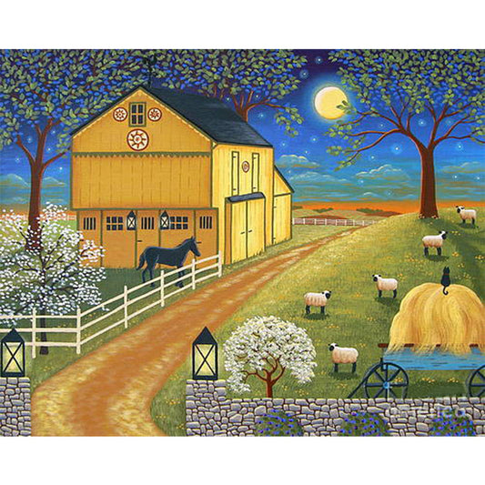 Mascot Mills Barn - Full Round 40*50CM