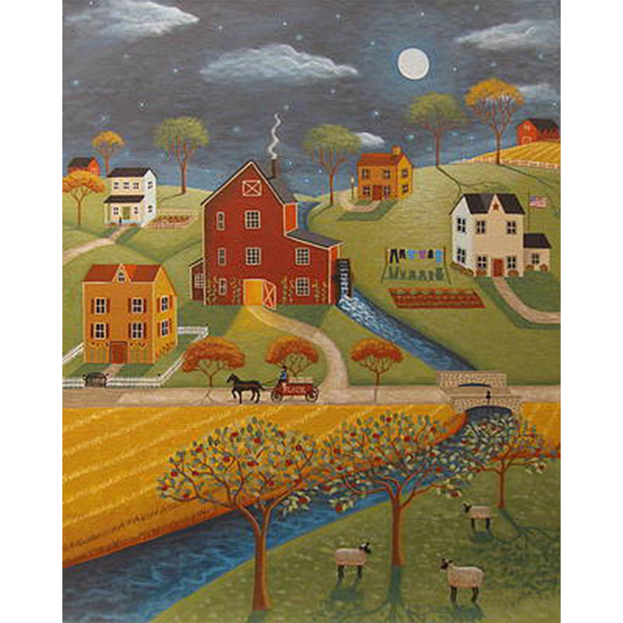 The Olde Red Mill - Full Round 30*40CM