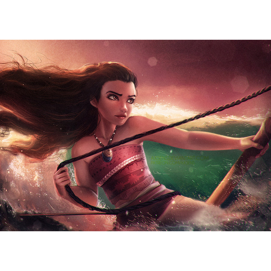 Disney Princess - Full Round Drill Diamond Painting 40*50CM